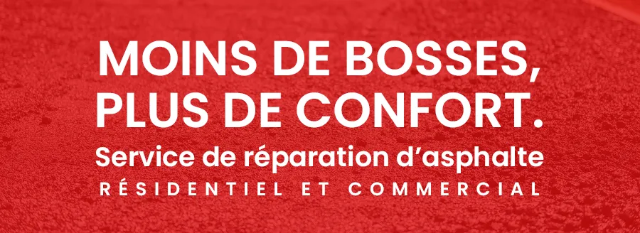 Réparation Asphalte